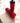 BOTTLES - 600ml RED LOVE VELO PRO TEAM CYCLING WATER BOTTLE