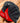 CAPS - CYCLING CAP CLASSIC BLACK & RED PEAK